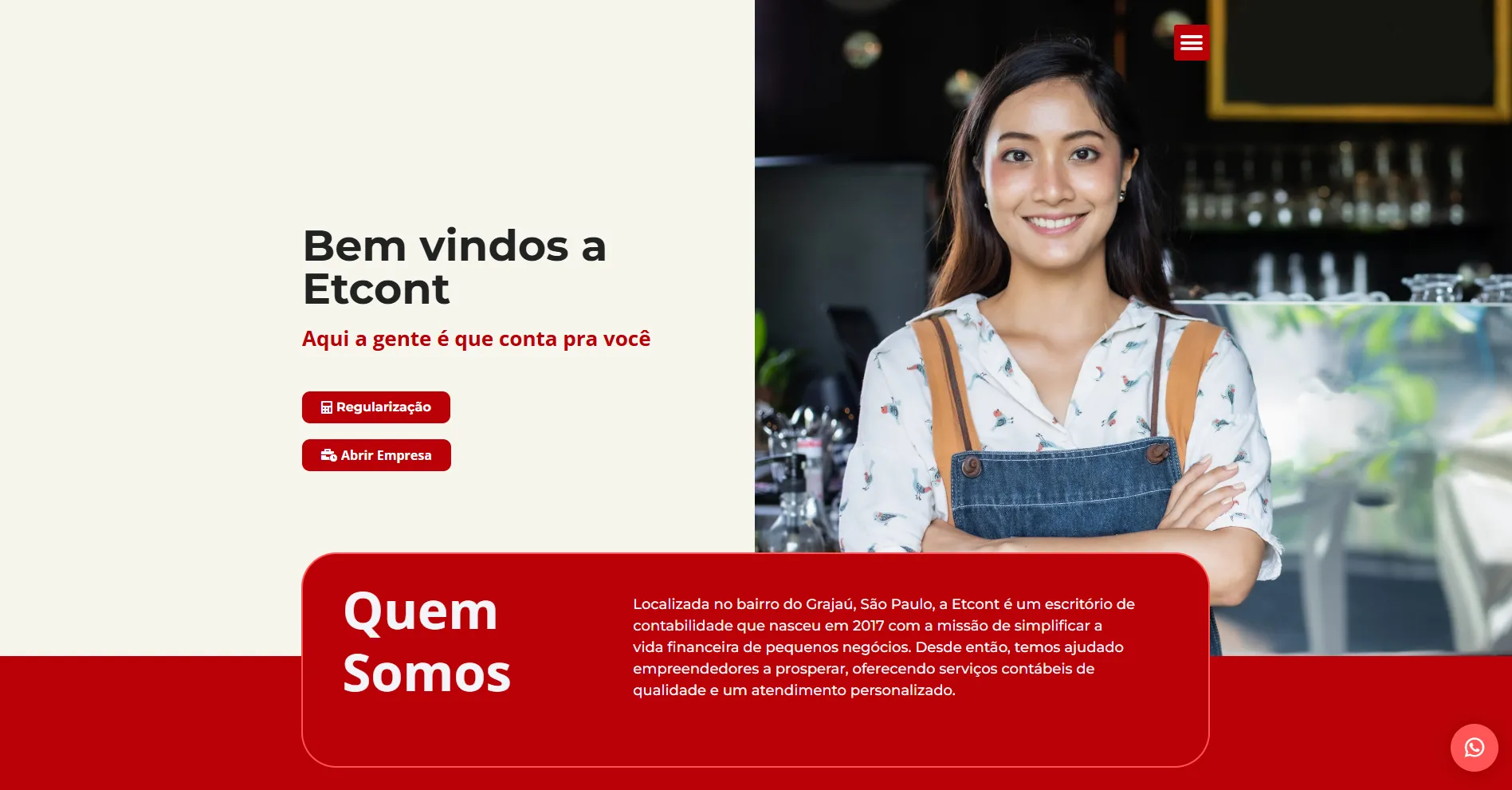 Site empresa de Contabilidade
